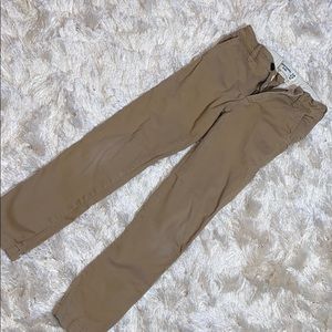 Abercrombie Boys khaki pants - Tan - 11/12 Slim